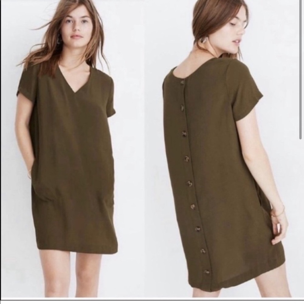 Madewell Button Back Easy Dress